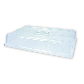 cover PET transparent  L 620 mm  x 425 mm  H 105 mm product photo