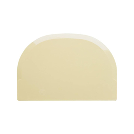 cream scraper | dough scraper PP | 120 mm x 80 mm product photo