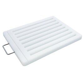 cutting board plastic HDPE  • white | 400 mm  x 300 mm product photo