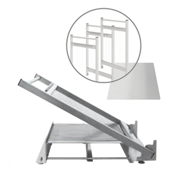 chocolate slicer Gitarre stainless steel with 3 frames product photo