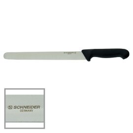 bakery knife straight blade smooth cut | black | blade length 31 cm product photo