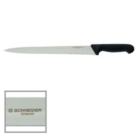 cake knife | kitchen knife straight blade smooth cut | black | blade length 31 cm product photo