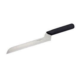 Baking sheet knife angled wavy cut | black | blade length 20 cm product photo