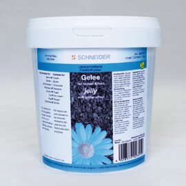 decorating jelly blue | glitter effect | 1000 g product photo