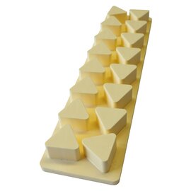 ejector  • triangle | 16-cavity | mould size Ø 40 mm  L 395 mm  B 100 mm product photo