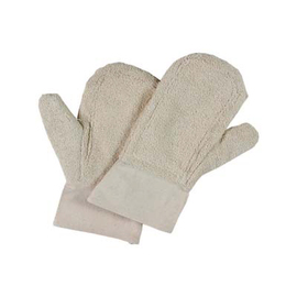 Baking Gloves PREMIUM LADY ladies' size cotton with cuff 340 mm x 140 mm product photo