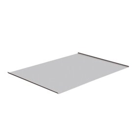 baking sheet aluminium 2 mm  L 780 mm  B 580 mm  H 10 mm product photo