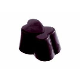 chocolate mould  • hearts | 24-cavity | mould size 30 x 22 x H 20 mm  L 275 mm  B 135 mm product photo