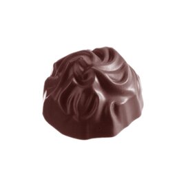 chocolate mould  • half-sphere  • macaroon | 21-cavity | mould size Ø 35 x 21 mm  L 275 mm  B 135 mm product photo