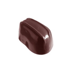 chocolate mould  • oval | 24-cavity | mould size 39 x 26 x h 19 mm  L 275 mm  B 135 mm product photo