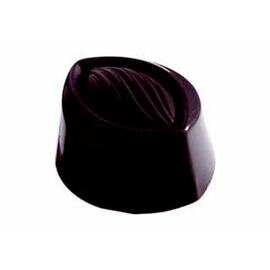 chocolate mould  • oval | 24-cavity | mould size 37 x 31 x H 20 mm  L 275 mm  B 135 mm product photo