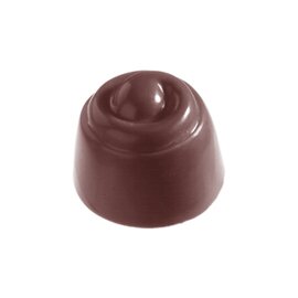chocolate mould  • half-sphere | 24-cavity | mould size Ø 31 x 22 mm  L 275 mm  B 135 mm product photo
