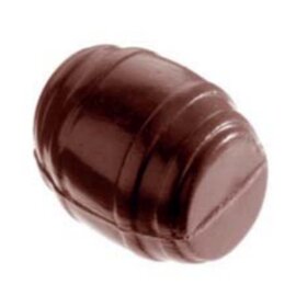chocolate mould|double form  • barrel | 27-cavity | mould size 30 x 24 x H 11 mm  L 275 mm  B 135 mm product photo
