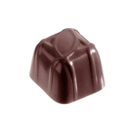 chocolate mould  • square | 24-cavity | mould size 25 x 25 x H 20 mm  L 275 mm  B 135 mm product photo