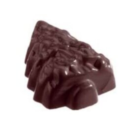 chocolate mould  • fir tree | 21-cavity | mould size 40 x 30 x H 15 mm  L 275 mm  B 135 mm product photo