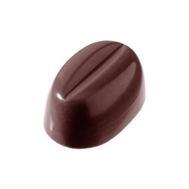 chocolate mould  • oval | 24-cavity | mould size 36 x 24 x H 16 mm  L 275 mm  B 135 mm product photo