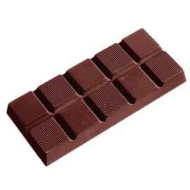 chocolate mould  • rectangular  • board | 5-cavity | mould size 117 x 50 x H 11 mm  L 275 mm  B 135 mm product photo