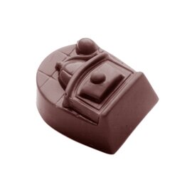 chocolate mould  • coffee grinder | 24-cavity | mould size 30 x 37 x H 19 mm  L 275 mm  B 135 mm product photo