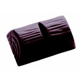 chocolate mould  • half cylinder | 20-cavity | mould size 49 x 28 x H 15 mm  L 275 mm  B 135 mm product photo