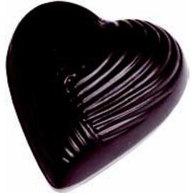 chocolate mould  • heart | 21-cavity | mould size 35 x 33 x H 11 mm  L 275 mm  B 135 mm product photo