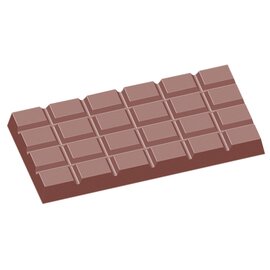 chocolate mould  • rectangular  • board | 9-cavity | mould size 67 x 33 x H 5 mm  L 275 mm  B 135 mm product photo