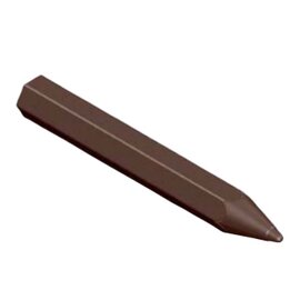 chocolate mould|double form  • pencil | 10-cavity | mould size 117 x 15 x H 6.5 mm  L 275 mm  B 135 mm product photo