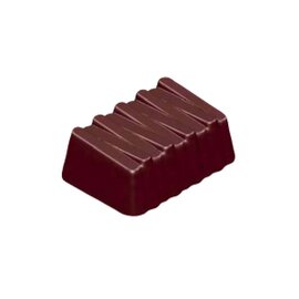 chocolate mould | 24-cavity | mould size 4 x 24 x H 12 mm  L 275 mm  B 135 mm product photo