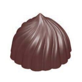 chocolate mould  • round | 21-cavity | mould size Ø 27 x H 22 mm  L 275 mm  B 135 mm product photo