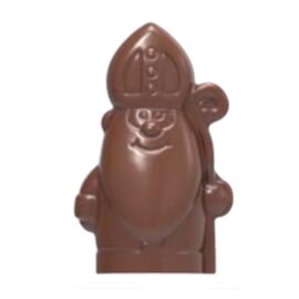 chocolate mould  • Santa Claus|bishop | 4-cavity | mould size 100 x 59 x H 21 mm  L 275 mm  B 135 mm product photo