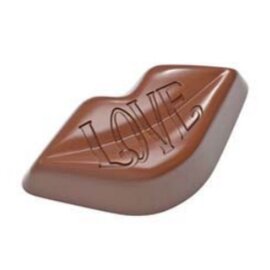 chocolate mould  • mouth | 21-cavity | mould size 43 x 23 x H 13 mm  L 275 mm  B 135 mm product photo