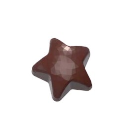 chocolate mould  • star | 21-cavity | mould size 35.5 x 35.5 x 17 mm  L 275 mm  B 135 mm product photo