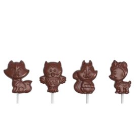 chocolate mould  • animals | 4-cavity  L 275 mm  B 135 mm product photo