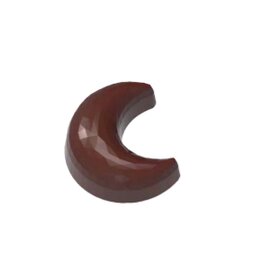 chocolate mould  • crescent | 21-cavity | mould size 35 x 31 x 16.5 mm  L 275 mm  B 135 mm product photo
