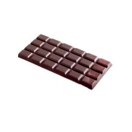 chocolate mould  • rectangle | 3-cavity | mould size 156 x 77 x 8 mm  L 275 mm  B 175 mm product photo