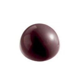 chocolate mould  • half-sphere | 12-cavity | mould size 50 x 25 mm  L 275 mm  B 175 mm product photo