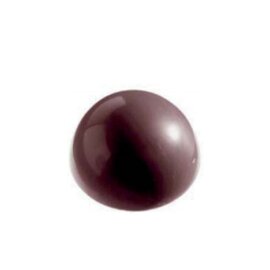 chocolate mould  • half-sphere | 8-cavity | mould size 59 x 29 mm  L 275 mm  B 135 mm product photo