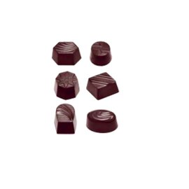 chocolate mould  • 3 different shapes | 36-cavity  L 275 mm  B 135 mm product photo