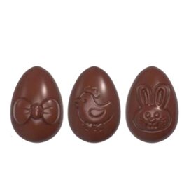 chocolate mould|double form  • 3 Easter eggs | 32-cavity | mould size 3.5 x 22.5 x H 12 mm  L 275 mm  B 135 mm product photo
