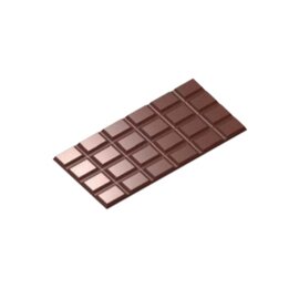 chocolate mould  • rectangle | 3-cavity | mould size 156 x 77 x 5 mm  L 275 mm  B 175 mm product photo