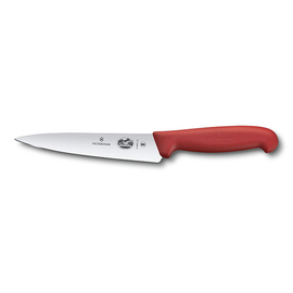 carving knife FIBROX red | blade length 15 cm | smooth cut product photo