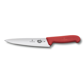carving knife FIBROX red | blade length 19 cm | smooth cut product photo
