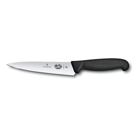carving knife FIBROX black | blade length 15 cm | smooth cut product photo