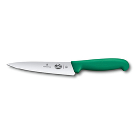 carving knife FIBROX green | blade length 15 cm | smooth cut product photo