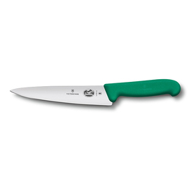 carving knife FIBROX green | blade length 19 cm | smooth cut product photo