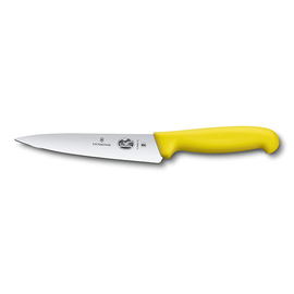 carving knife FIBROX yellow | blade length 15 cm | smooth cut product photo