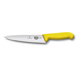carving knife FIBROX yellow | blade length 19 cm | smooth cut product photo