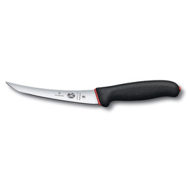 boning knife FIBROX DUAL GRIP black | blade length 15 cm very flexible narrow product photo