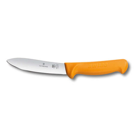 skinning knife SWIBO yellow | blade length 13 cm | curved | smooth cut product photo