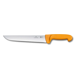 slaughtering knife | butcher knife SWIBO yellow | blade length 21 cm | straight | smooth cut product photo