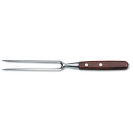 carving fork stainless steel | handle material palisander wood brown | length of tines 180 mm product photo
